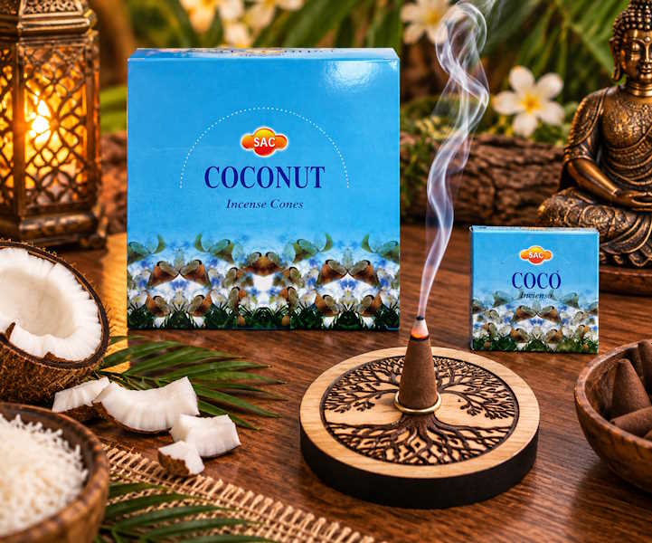 Incienso Conos Coco Sac